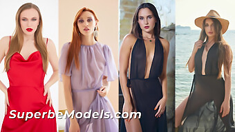 Beautiful And Sexy Models In A Compilation Video