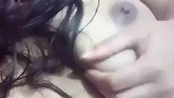 Desi Girl'S Big Nipples And Hairy Pussy