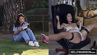 Kelly Madison和vanessa Sky沉迷于粗暴的肛交游戏