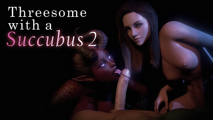 Two Guys And A Succubus Have A Wild Orgy In 3d Animation