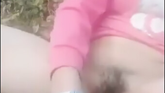 Indian Girl'S Solo Play Ends In A Wet And Satisfying Climax