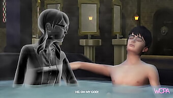 La Storia D'Amore Animata Di Harry Potter E Moaning Myrtle Nel Video Hentai Più Caldo