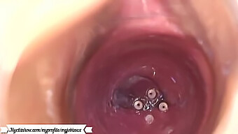 Masturbation And Anal With A Cam In The Vagina