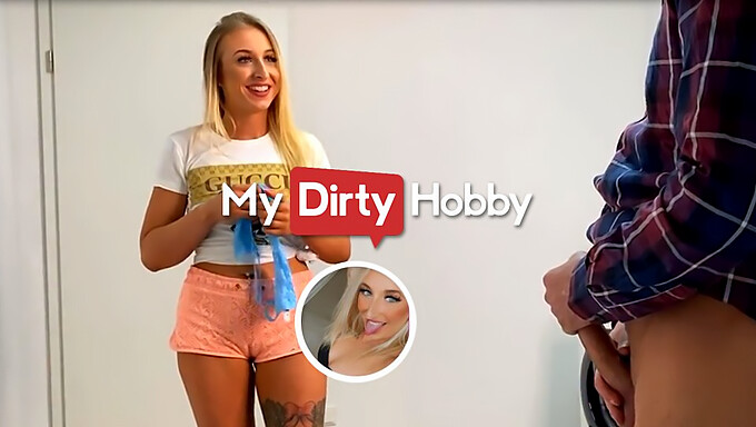 Blondine Taiga Laloca Blir Overrasket Av Stefarens Intime Møte Med Trusa Hennes, Men Kan Ikke Motstå Hans Store Kuk - Mydirtyhobby