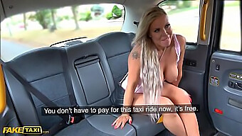 Busty Taxi Driver Bianca Finnish Enjoys A Free Ride With A Lucky Customer