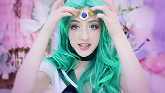 Sailor Neptune Cosplay Beckii Cruel'S Hot And Heavy