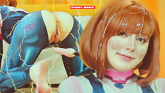 Uravity'S Cosplay Is A Treat For Your Eyes In This Machine Fuck Video