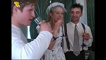 Wedding Fetish: Russian Bride Friends Enjoy Pussyfucking